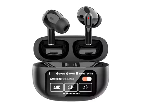 Auriculares inalámbricos A9 Pro con pantalla táctil Anc Tws Noise